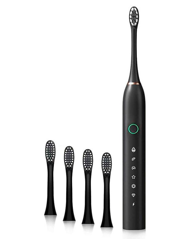 фото Электрическая зубная щетка sonic electric toothbrush ipx x7-2 bh0058 black