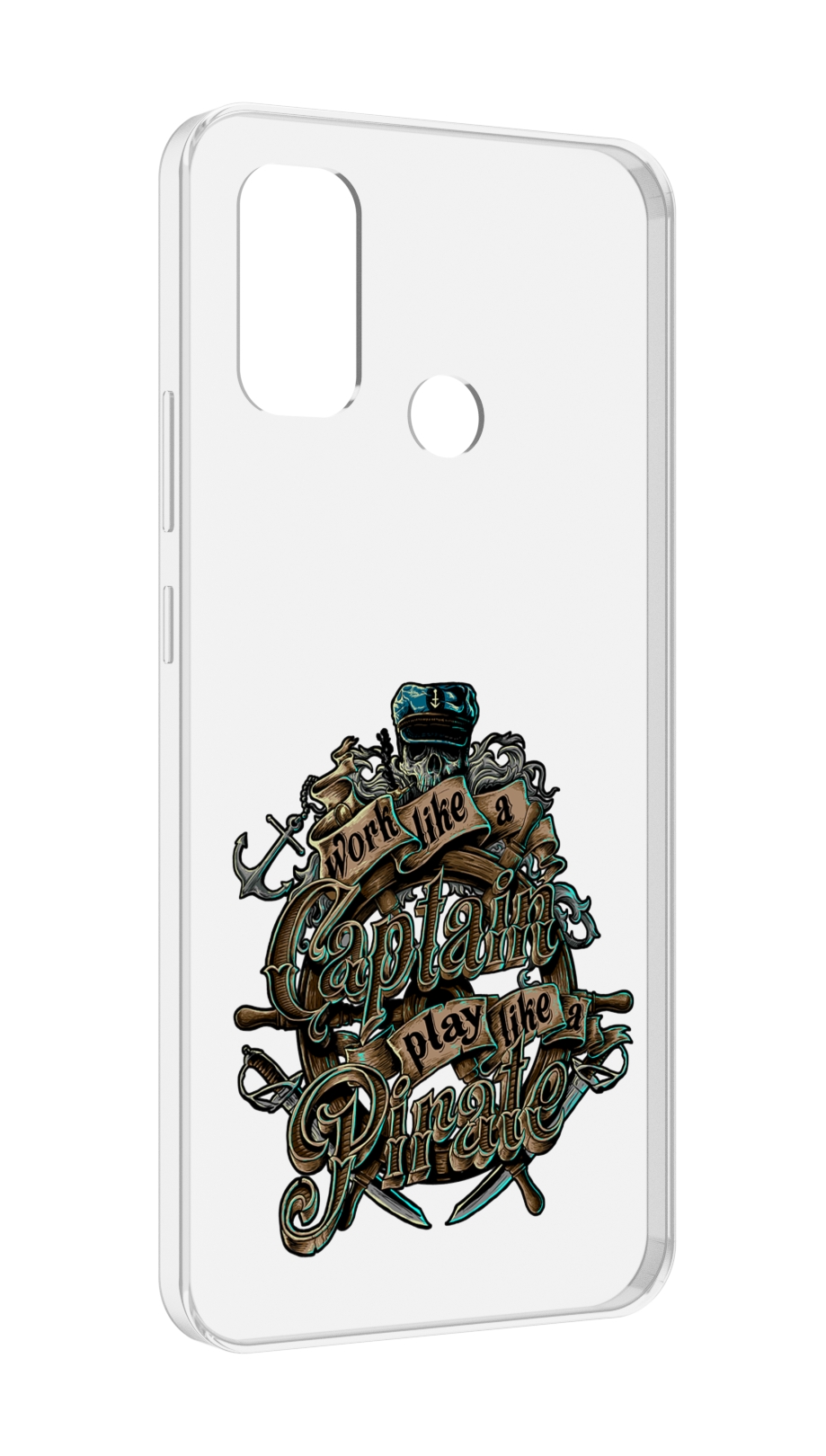 

Чехол MyPads капитан пиратов для UleFone Note 10P/Note 10, Прозрачный, Tocco