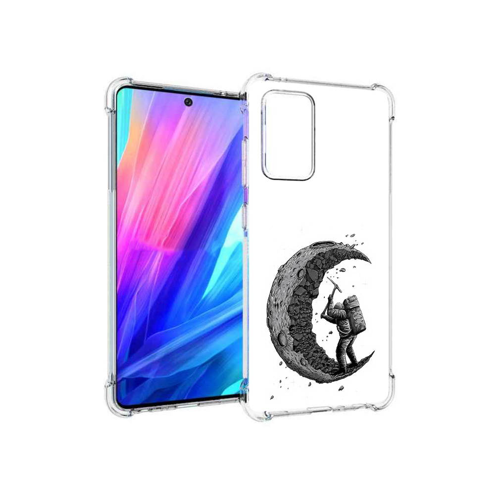 Чехол MyPads Tocco для Samsung Galaxy A52 камненная луна (PT158660.526.384)