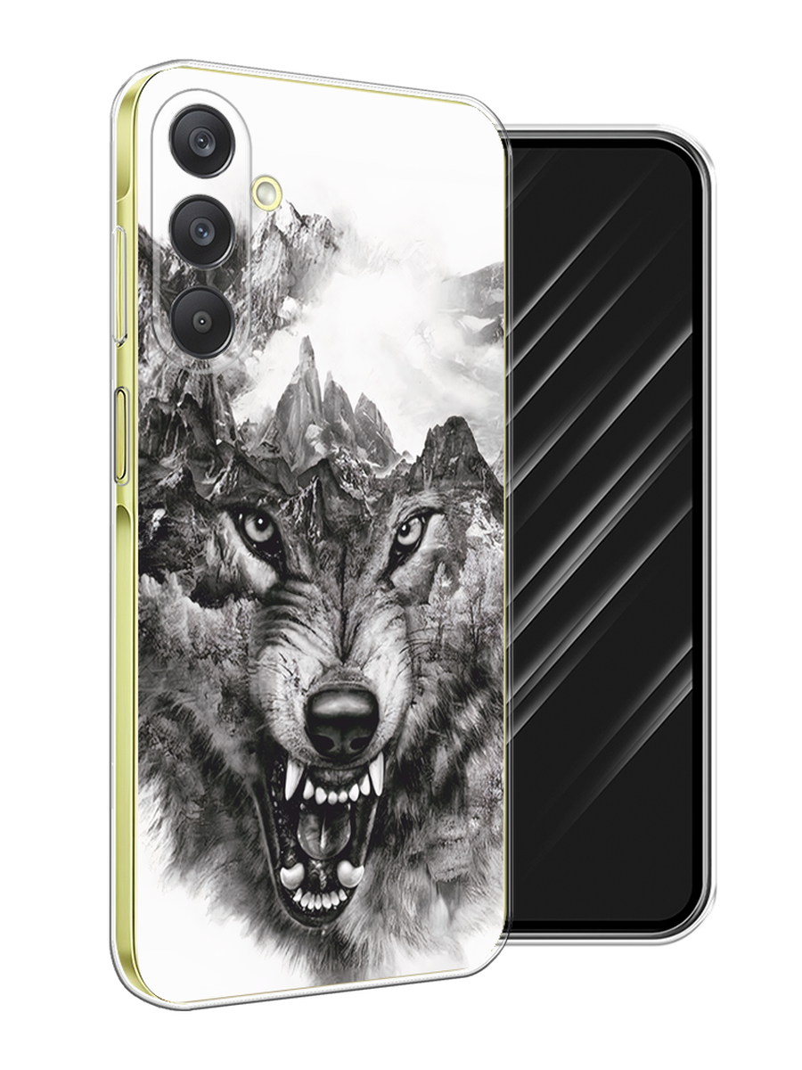 

Чехол Awog на Samsung Galaxy A26 5G "Волк в горах", Серый;белый;бежевый, 2110750-1