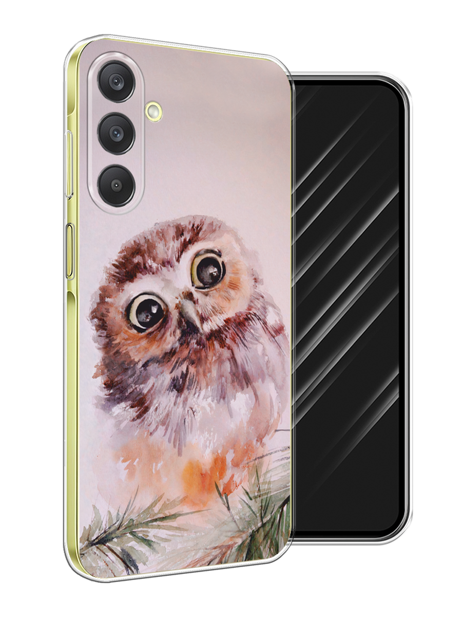

Чехол Awog на Samsung Galaxy A26 5G "Сова на розовом", Розовый;коричневый, 2110750-1