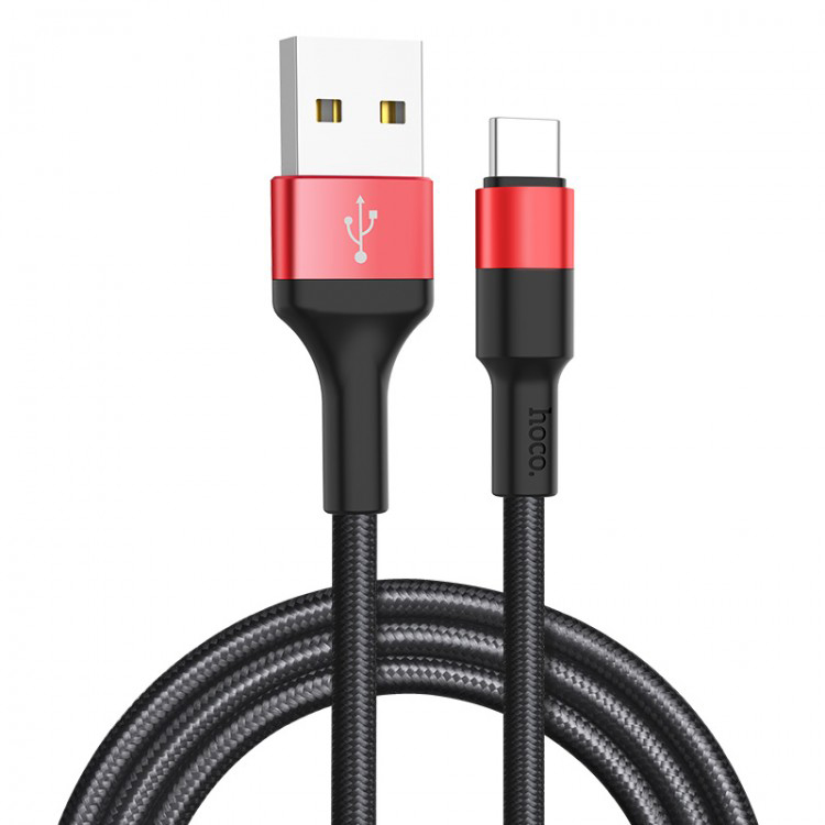 

Кабель USB Type-C-USB Hoco X26 1 м черный, X26