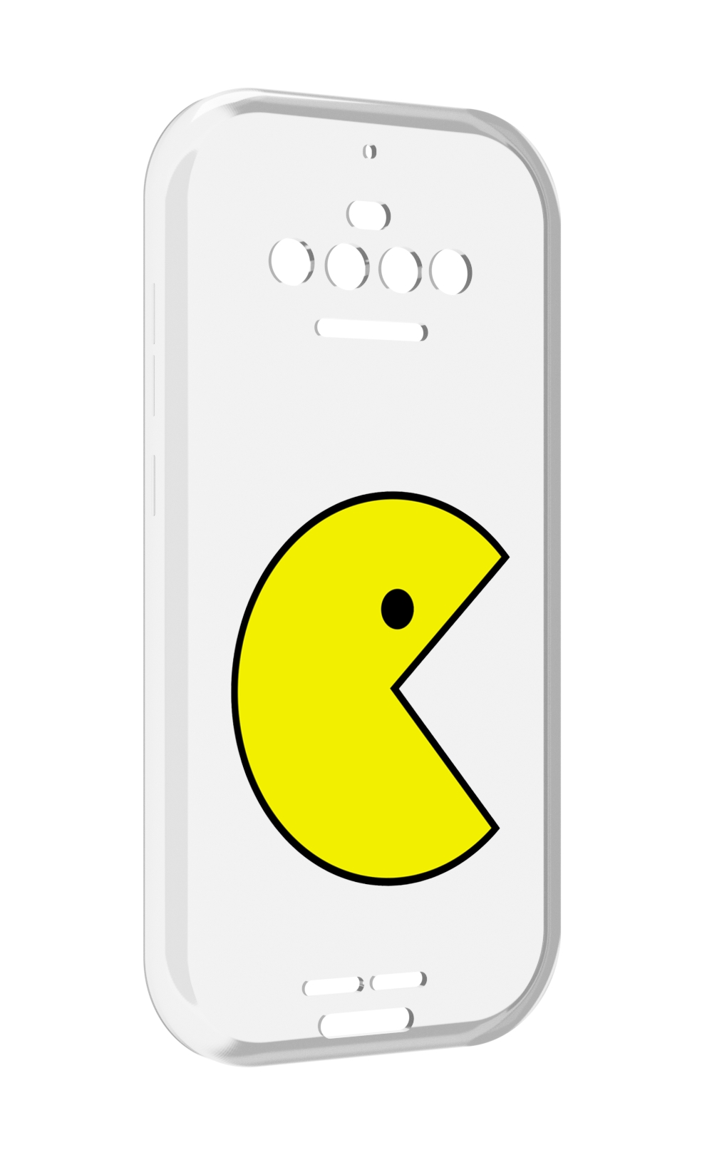 

Чехол MyPads pacman-пекмен для Oukitel F150 R2022, Прозрачный, Tocco