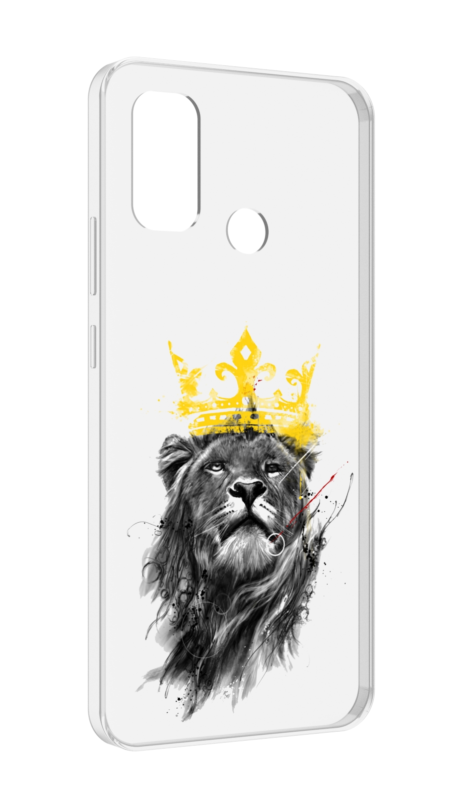 

Чехол MyPads король-лев для UleFone Note 10P/Note 10, Прозрачный, Tocco