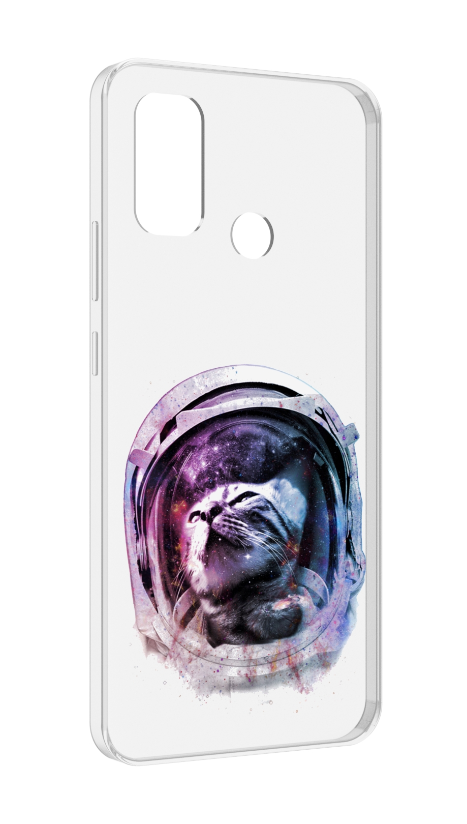 

Чехол MyPads кот в шлеме для UleFone Note 10P/Note 10, Прозрачный, Tocco