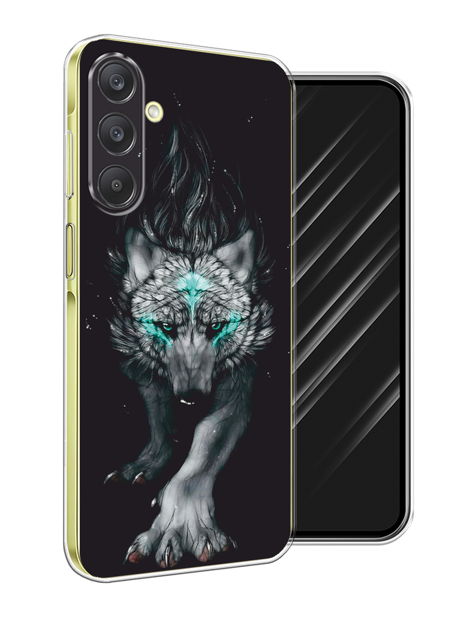 

Чехол Awog на Samsung Galaxy A26 5G "Волшебный волк", Черный;серый, 2110750-1