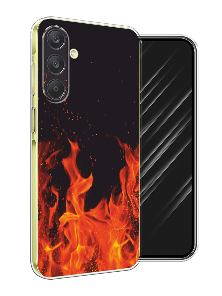 

Чехол Awog на Samsung Galaxy A26 5G "Все в огне", Оранжевый;черный, 2110750-1