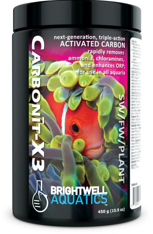 

Активированный уголь тройного действия Brightwell Aquatics Carbonit-X3, 1,8 кг