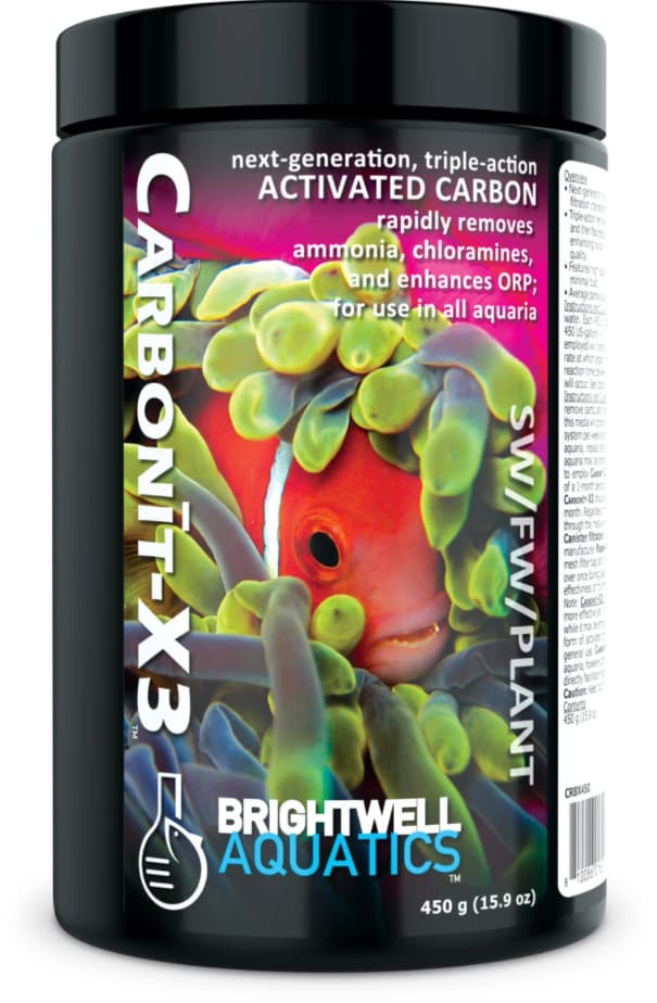 Brightwell Aquatics Carbonit-X3 Активированный уголь тройного действия 450g