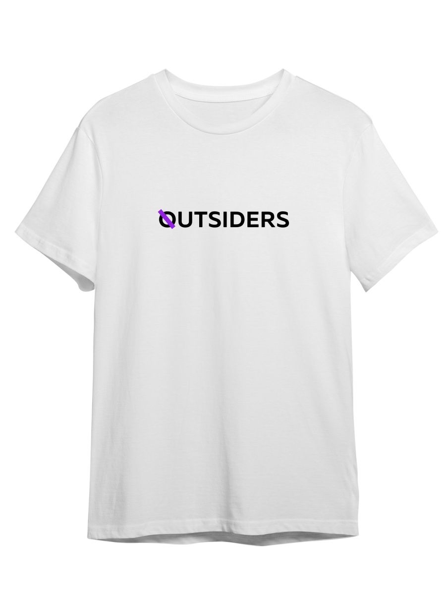 

Футболка унисекс Каждому Своё Outsiders/CS:GO/КС:ГО GMTM1 белая M, Белый, "Outsiders/CS:GO/КС:ГО" GMTM1