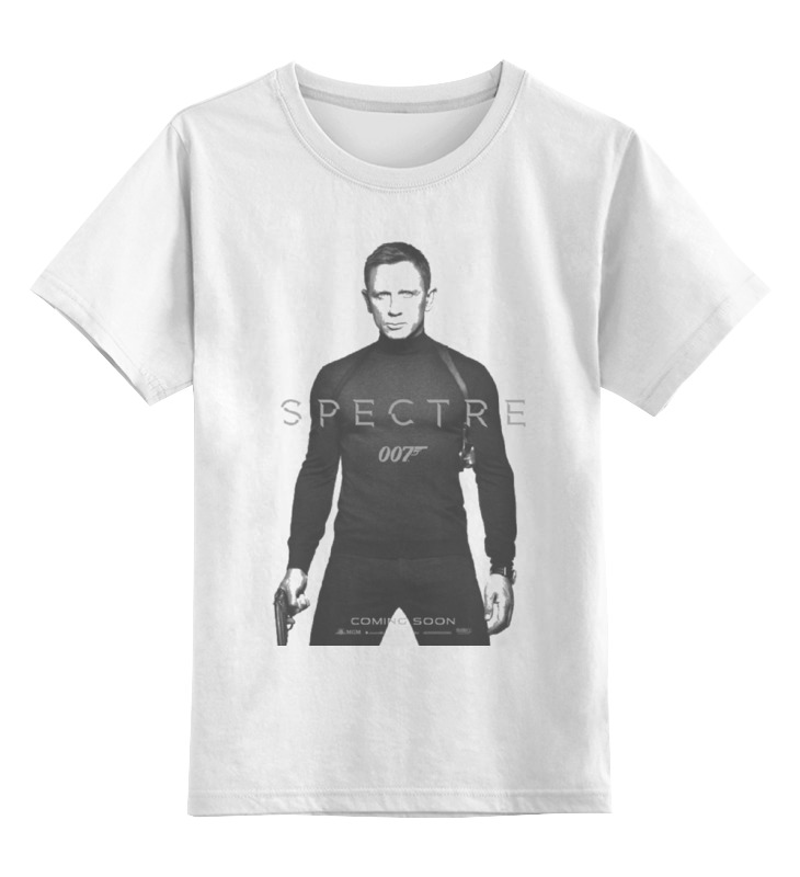 

Футболка детская Printio Spectre цв. белый р. 152, Spectre