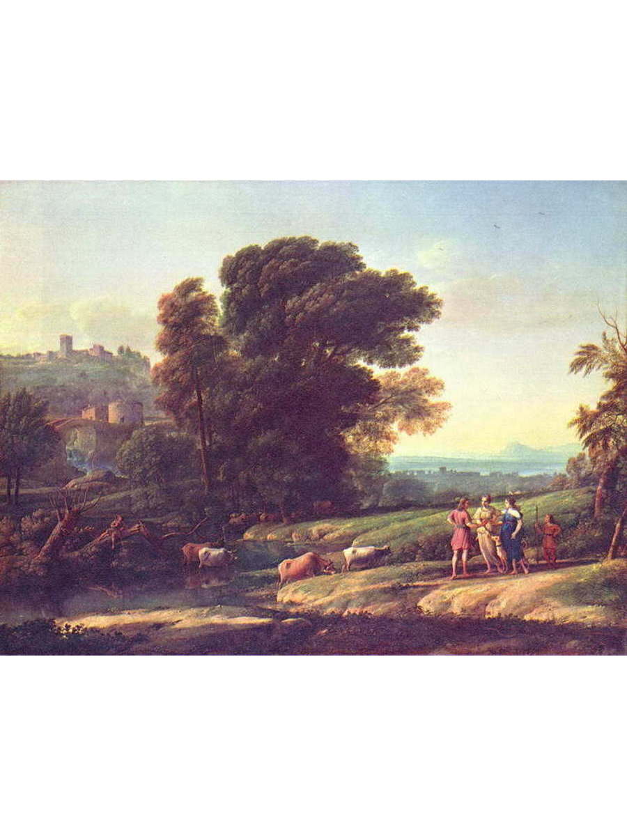 

Постер DRABS A3 Лоррен Клод Примирение Кефала и Прокриды