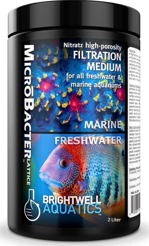 

Высокопористая фильтрующая среда Brightwell Aquatics MicroBacter Lattice NitratZ, 2 л