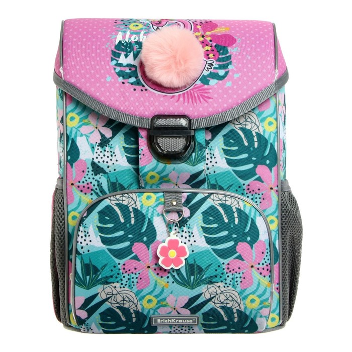 

Ранец на замке Erich Krause ErgoLine 15L, 37 х 25 х 14 мм, Rose Flamingo, чёрн/роз, Бирюзовый