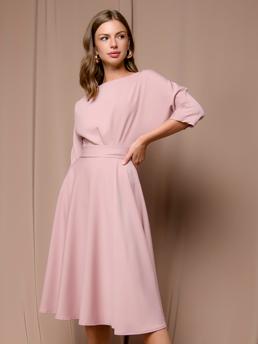 фото Платье женское 1001dress 0112001-01046 розовое 42 ru