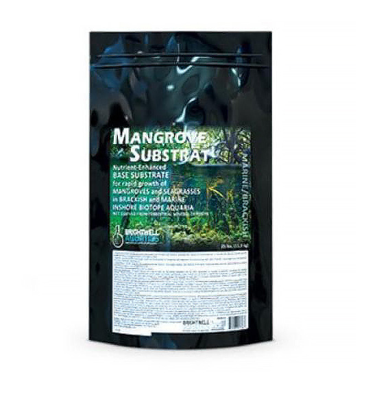 

Субстрат для роста морских водорослей Brightwell Aquatics Mangrove Substrat, 1,4 кг, Черный