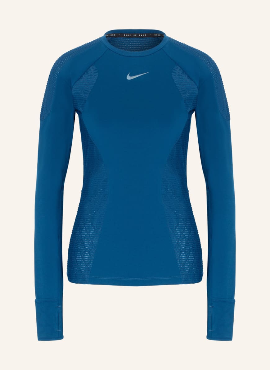 Лонгслив женский Nike 1001362408 голубой XS