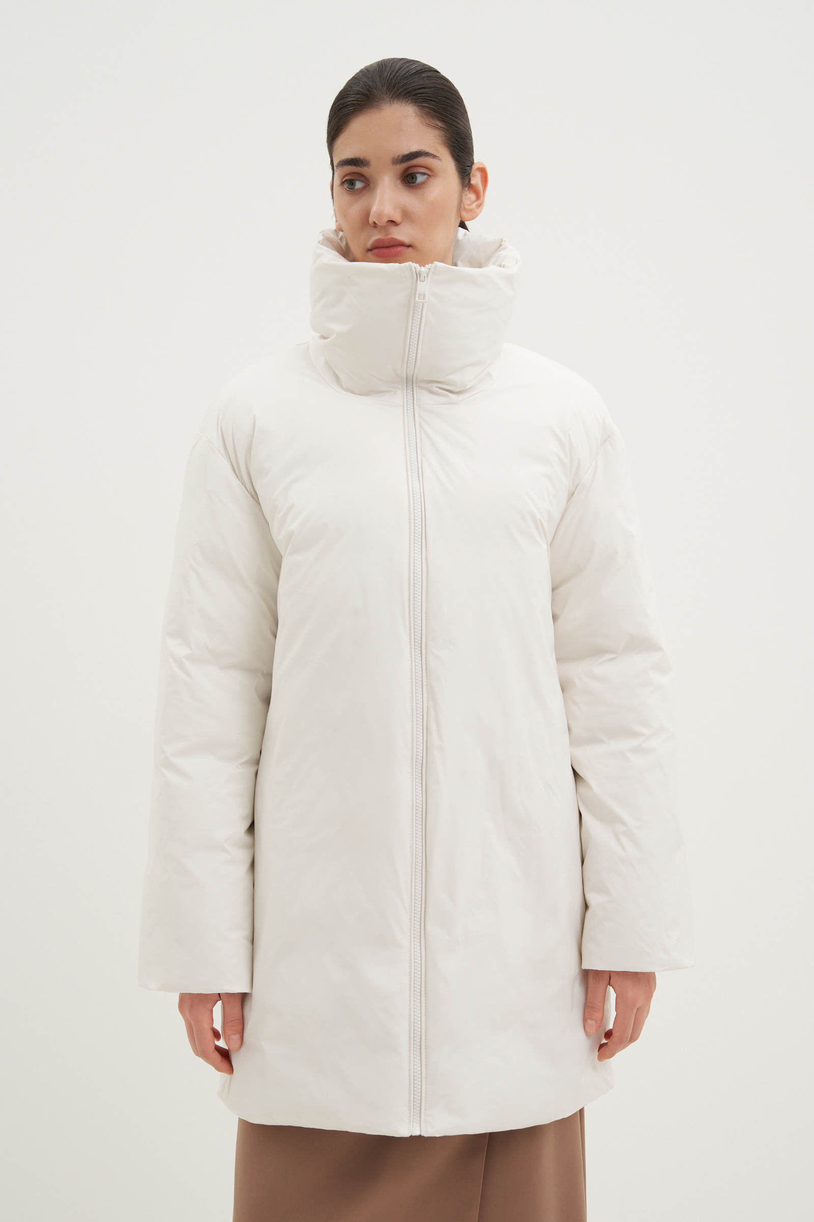 

Куртка женская Finn Flare FWD11070 бежевая XS, Бежевый, FWD11070