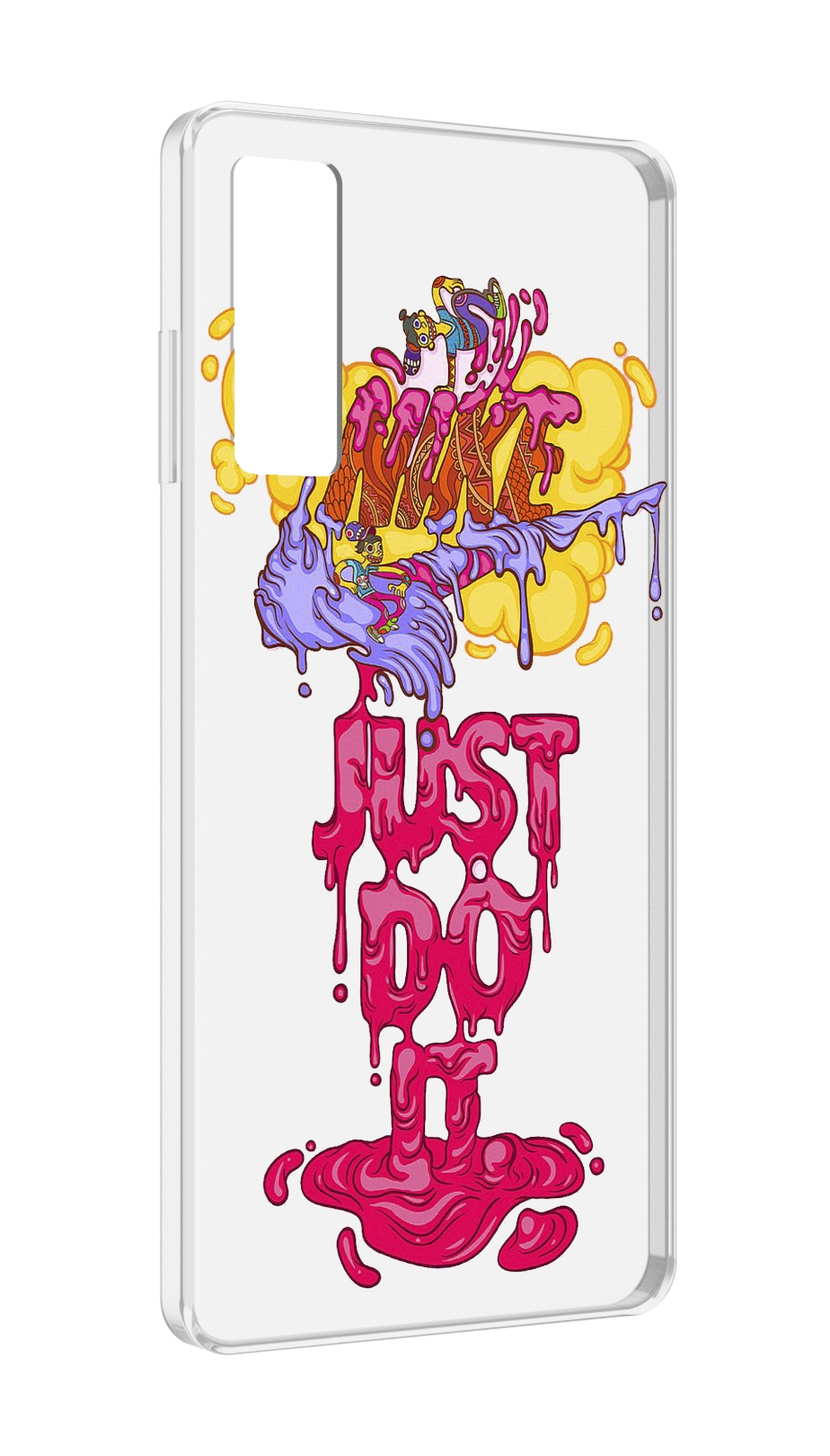 

Чехол MyPads вкусный найк для TCL 20 5G, Прозрачный, Tocco