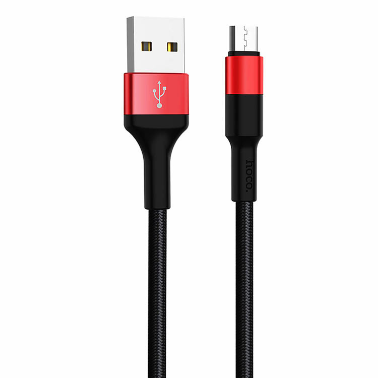 

Кабель micro USB-USB Hoco X26 1 м черный, X26