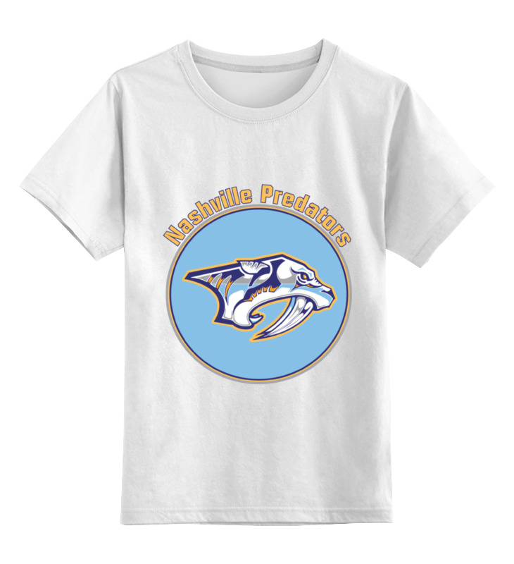 

Футболка детская Printio Nashville predators цв. белый р. 152, Nashville predators