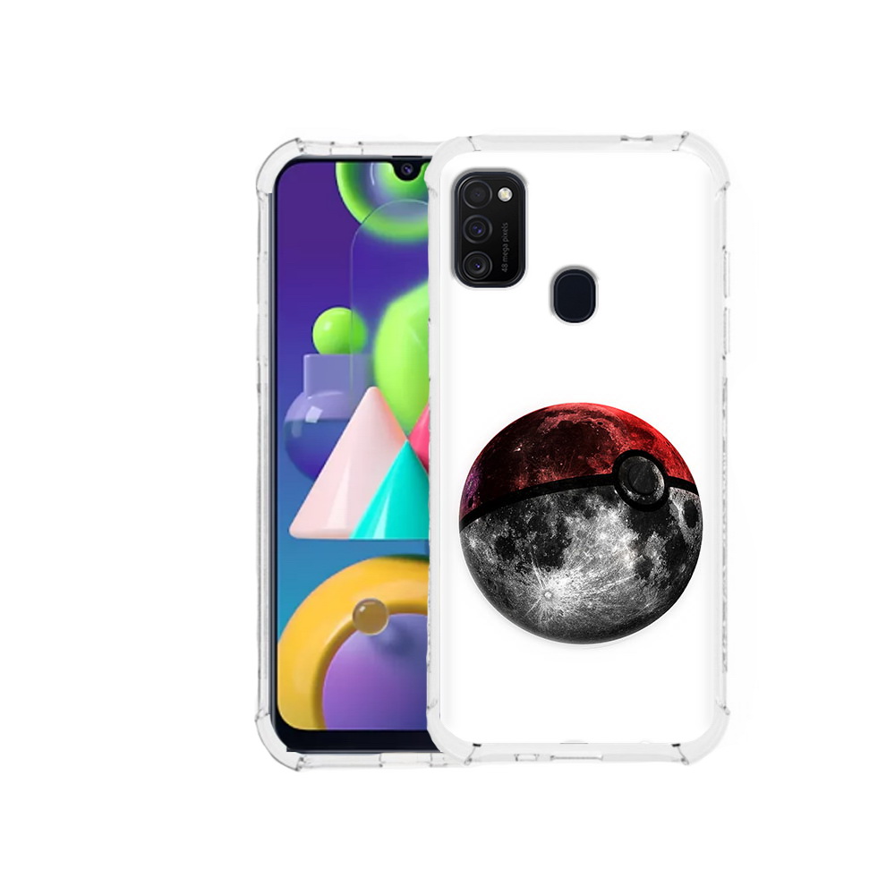 

Чехол MyPads Tocco для Samsung Galaxy M21 планета покебол (PT147110.591.543), Прозрачный, Tocco