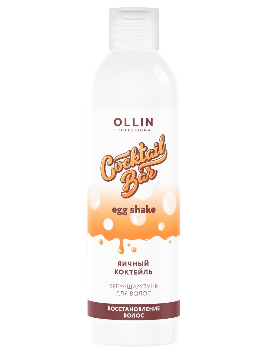 Крем-шампунь Ollin Professional Яичный коктейль Восстановление волос 400 мл