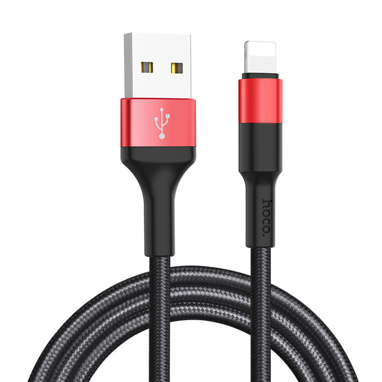 

Кабель Lightning-USB Hoco X26 1 м черный, X26