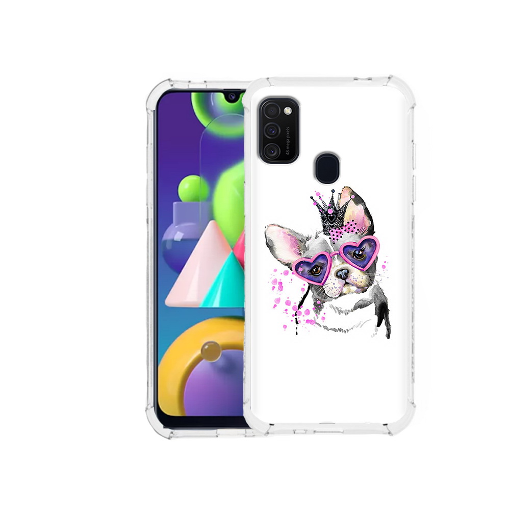 

Чехол MyPads Tocco для Samsung Galaxy M21 принцесса (PT147110.591.558), Прозрачный, Tocco