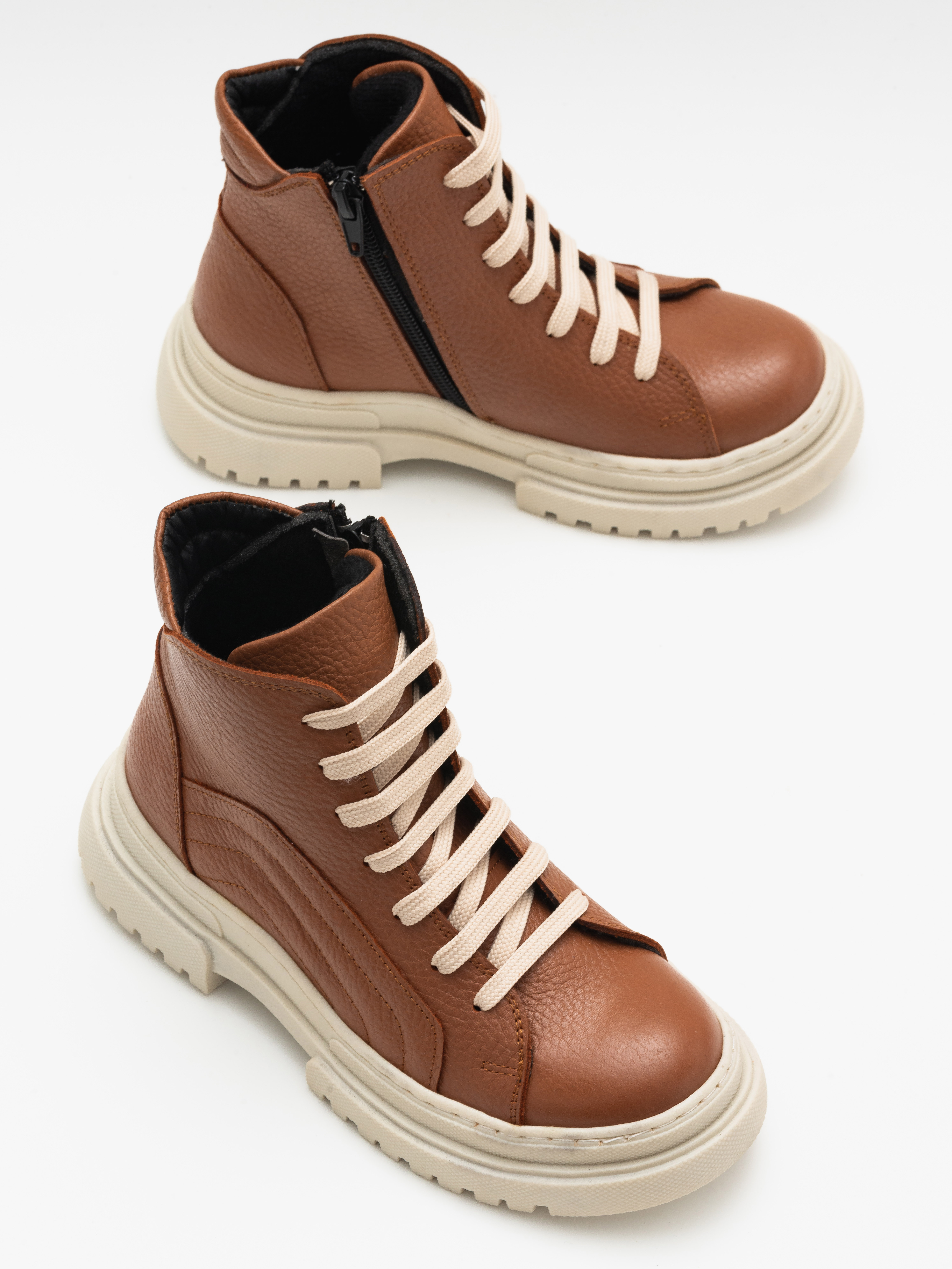 Ботинки детские Dreamurr Shoes M-D-18, коричневый, 34
