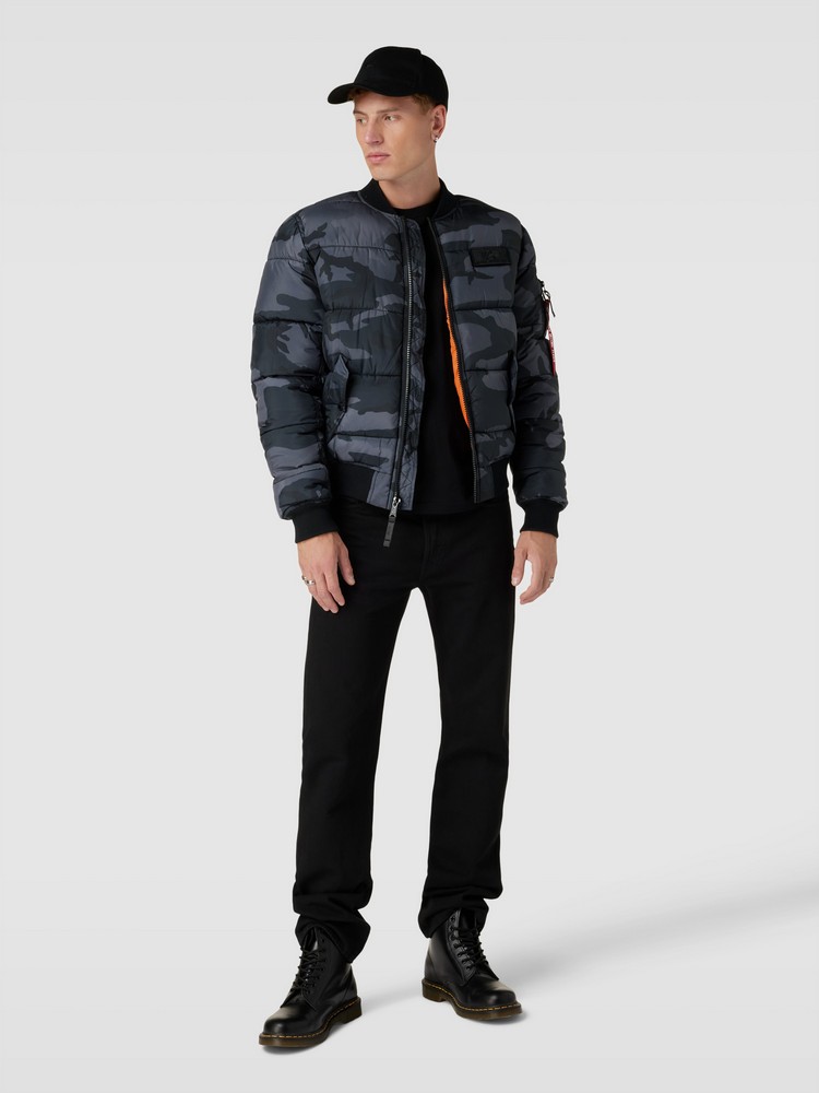 

Бомбер мужской Alpha Industries 138116C серый L, 138116C