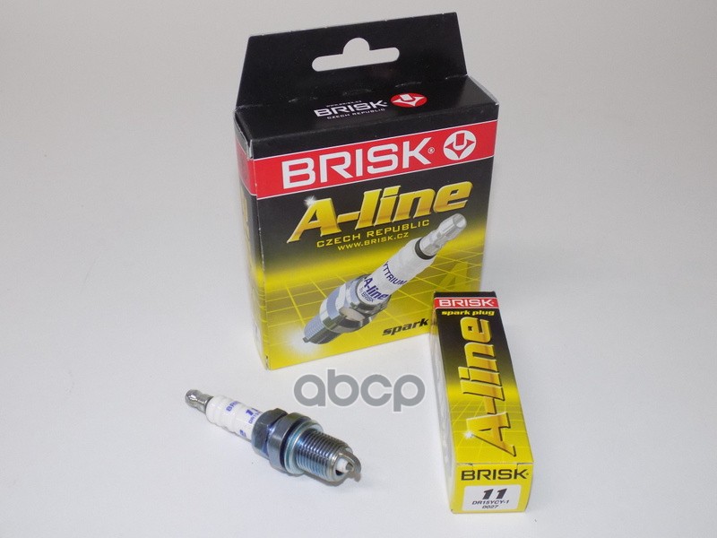 A-line №11 свечи зажигания Brisk (DR15YCY-1) 4 шт. 100039576227