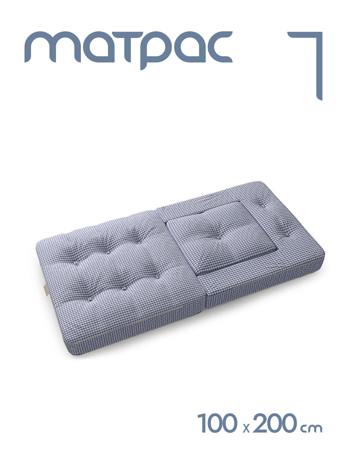 

Бескаркасный пуф Alat Home, синий