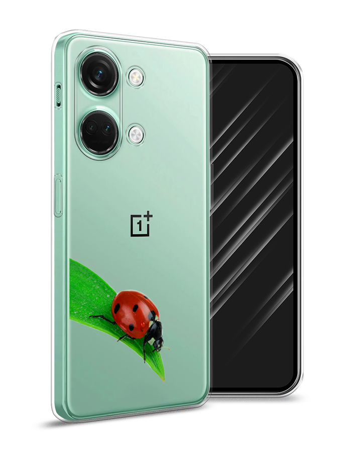 

Чехол Awog на OnePlus Nord 3 "На счастье", Белый;красный;зеленый, 154050-1