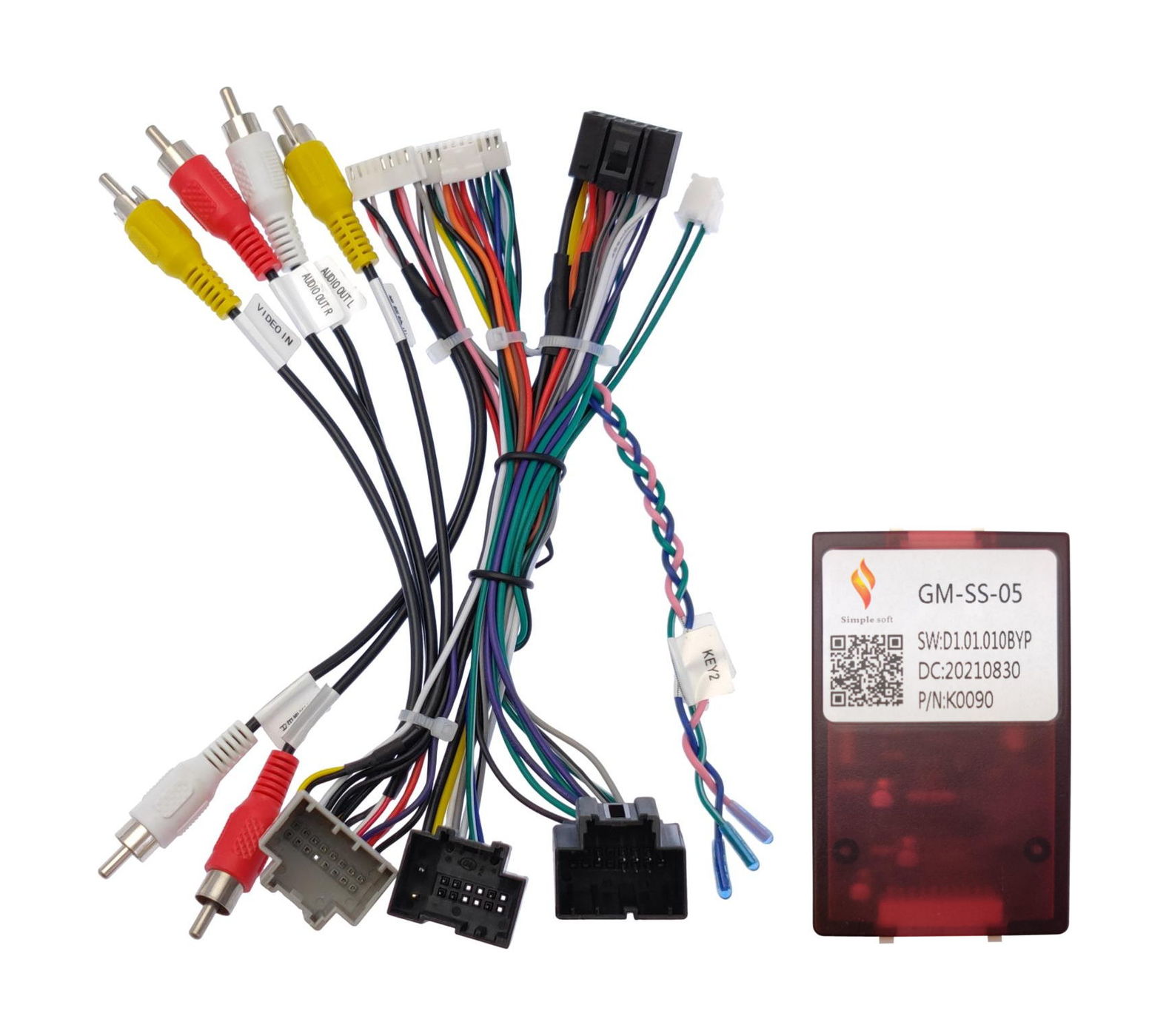 

Провод UMS Ksize WS-MTCV04 для подключения ШГУ Chevrolet/GMC 2014-2020 CAN, WS-MTCV04
