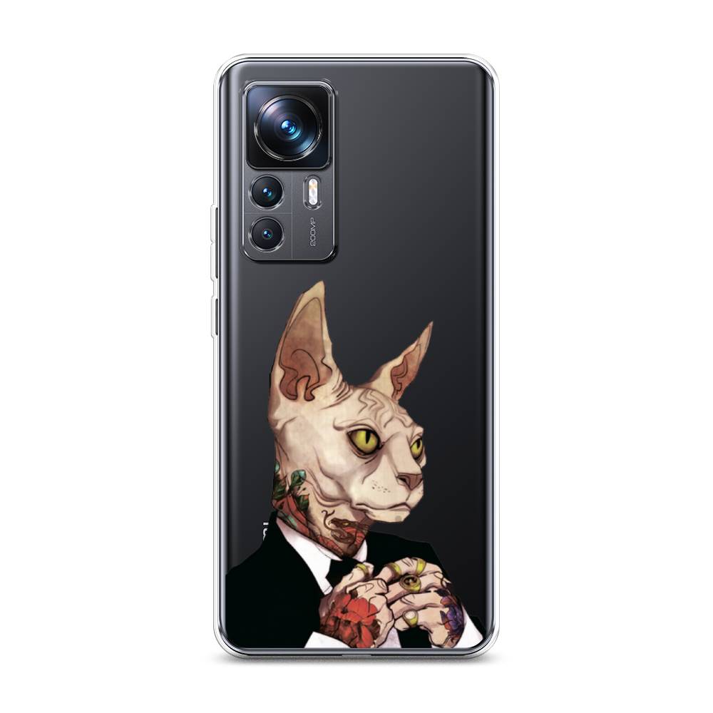

Чехол Awog на Xiaomi 12T Pro / Сяоми 12T Про "Татуированный сфинкс", Бежевый;черный;красный