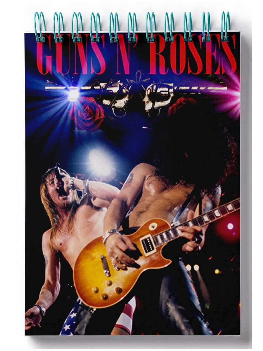 

Блокнот DRABS Guns n Roses двое поют