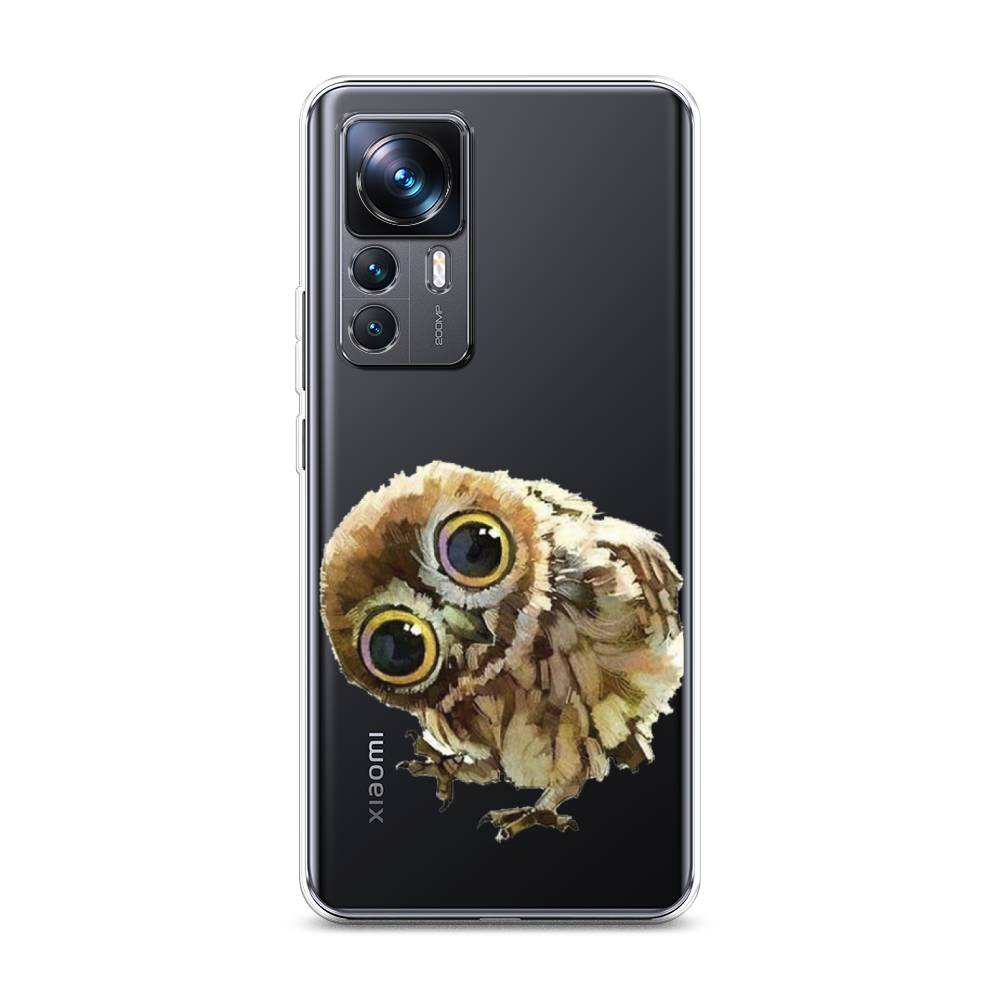 

Чехол Awog на Xiaomi 12T Pro / Сяоми 12T Про "Любопытный совенок", Коричневый;белый;прозрачный