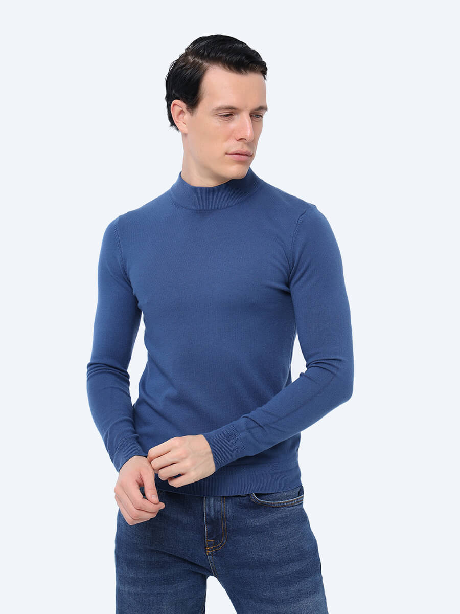

Водолазка мужская Vitacci TM0102-05 синяя XL, Синий, TM0102-05