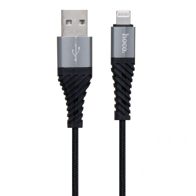 

Кабель Lightning-USB Hoco X38 0.25 м черный, X38