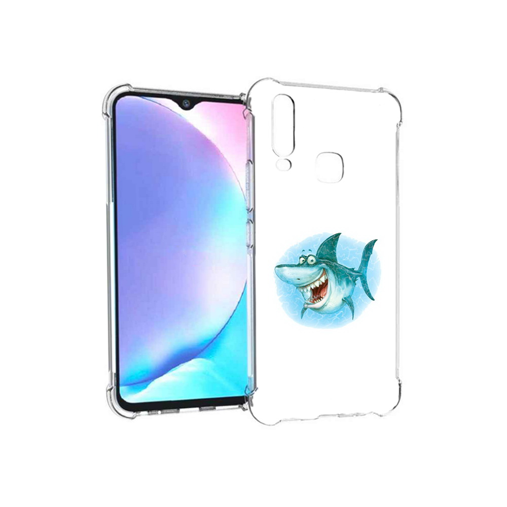 

Чехол MyPads Tocco для Vivo Y17 веселая акула (PT136369.382.261), Tocco