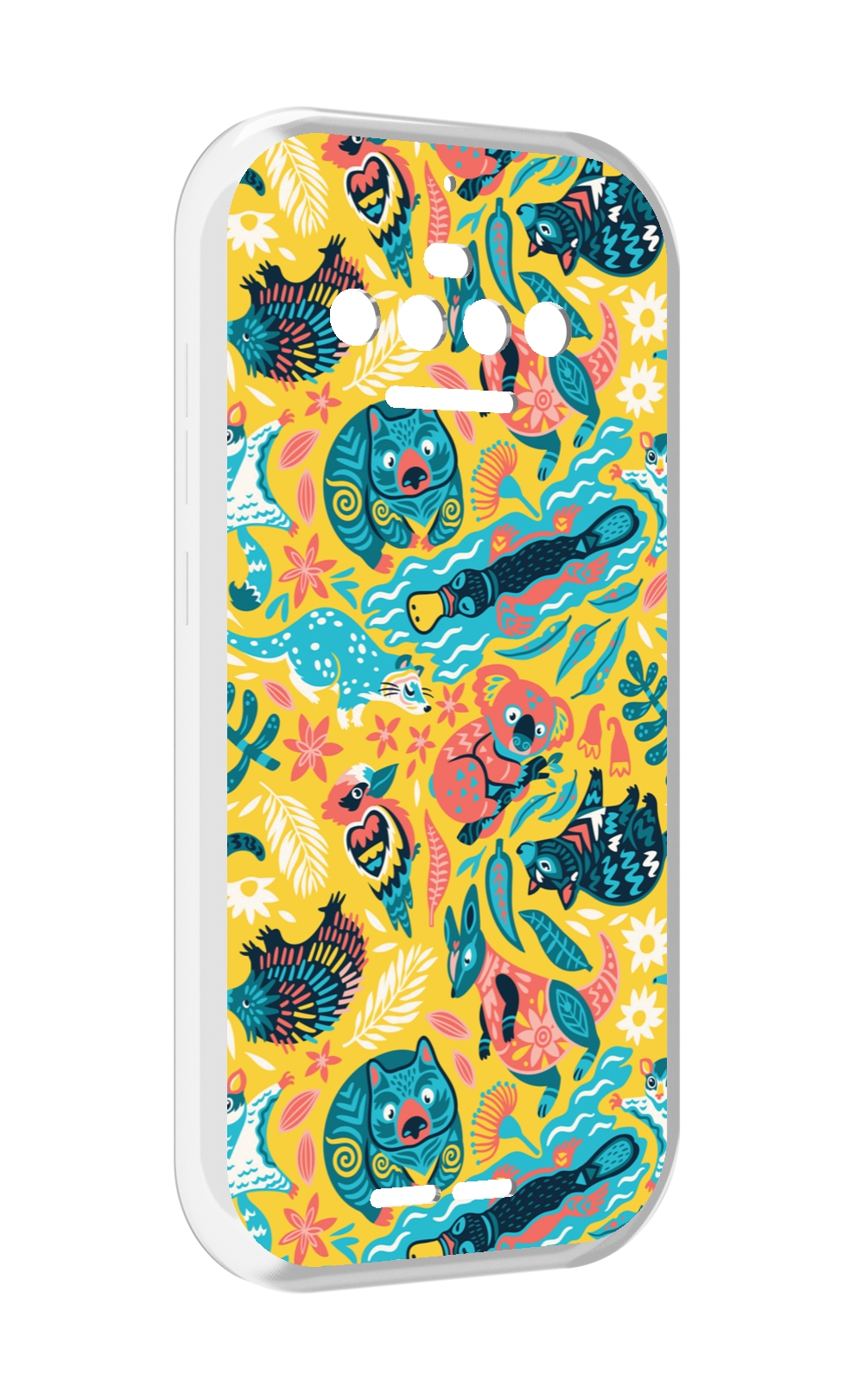 

Чехол MyPads seamless-pattern для Oukitel F150 R2022, Прозрачный, Tocco