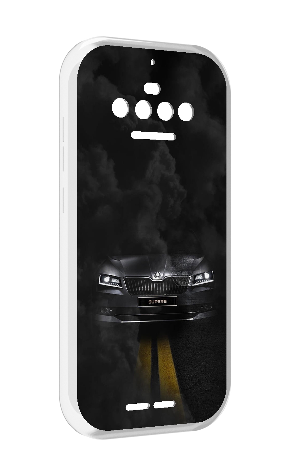 

Чехол MyPads skoda шкода 1 для Oukitel F150 R2022, Прозрачный, Tocco