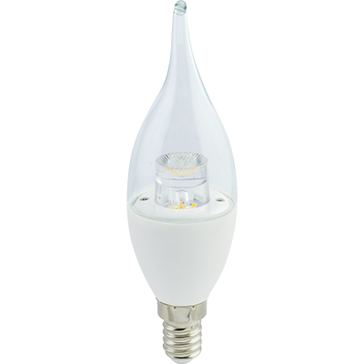 фото Лампа светодиодная ecola candle led premium 7,0w 220v e14 2700k 126x37, c4uw70elc