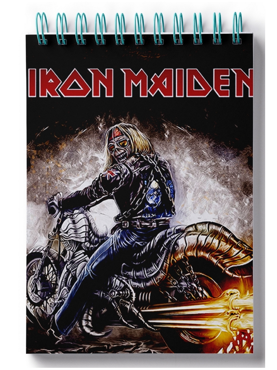 

Блокнот DRABS iron maiden bike