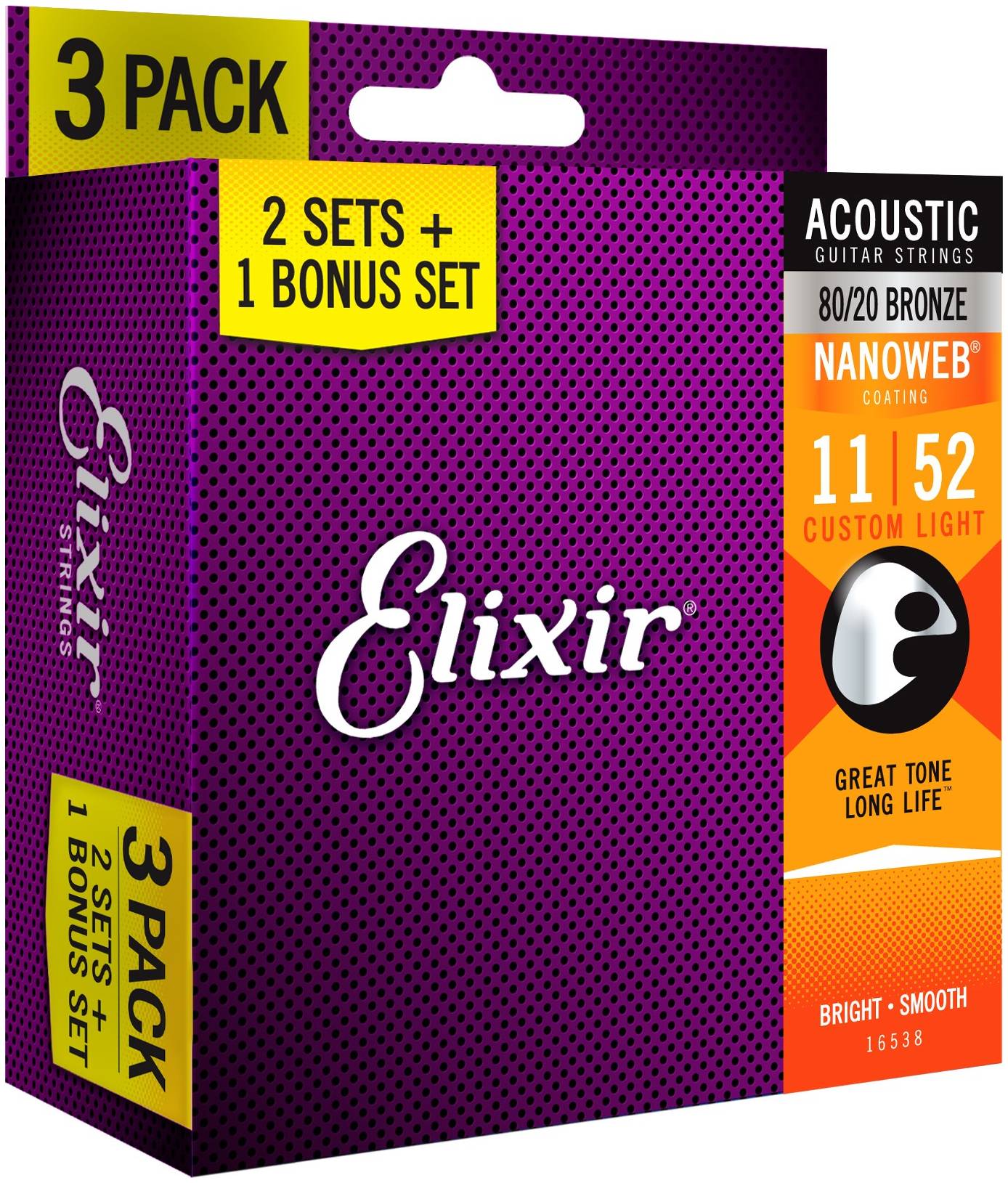 Elixir 16538 - Набор струн 9108₽