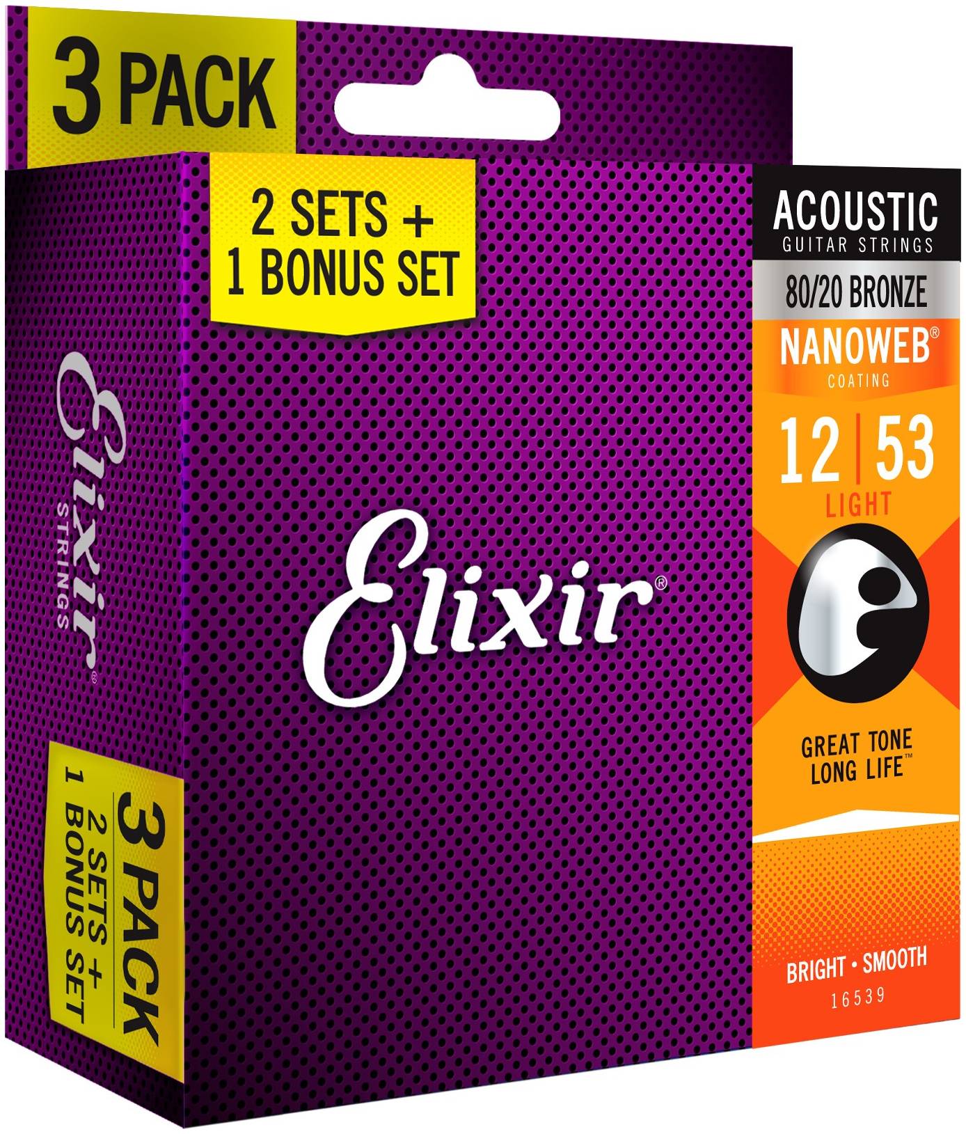 Elixir 16539 - Набор струн 9108₽