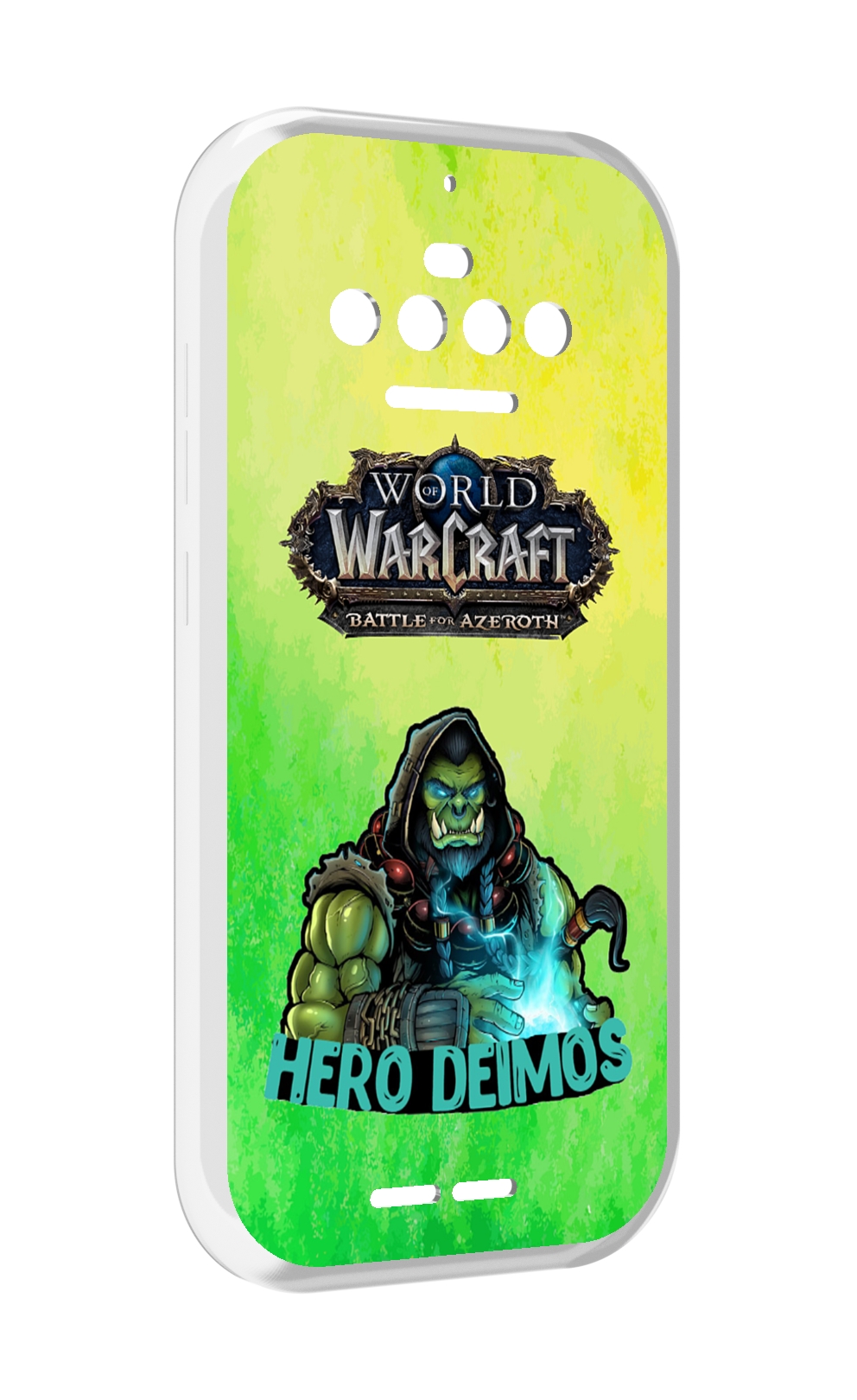 

Чехол MyPads world-of-warcraft мужской для Oukitel F150 R2022, Прозрачный, Tocco
