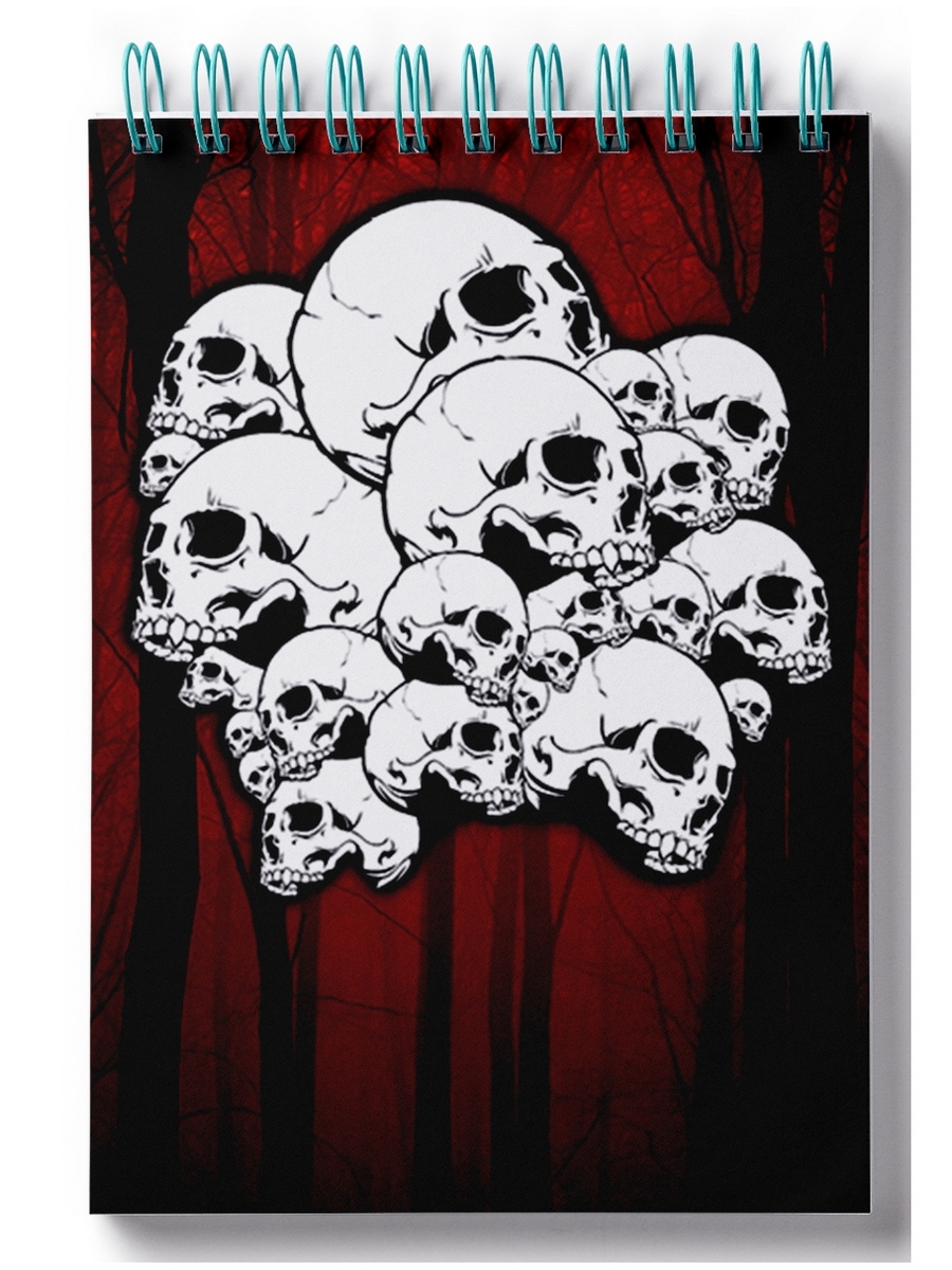 

Блокнот DRABS Skulls and forest