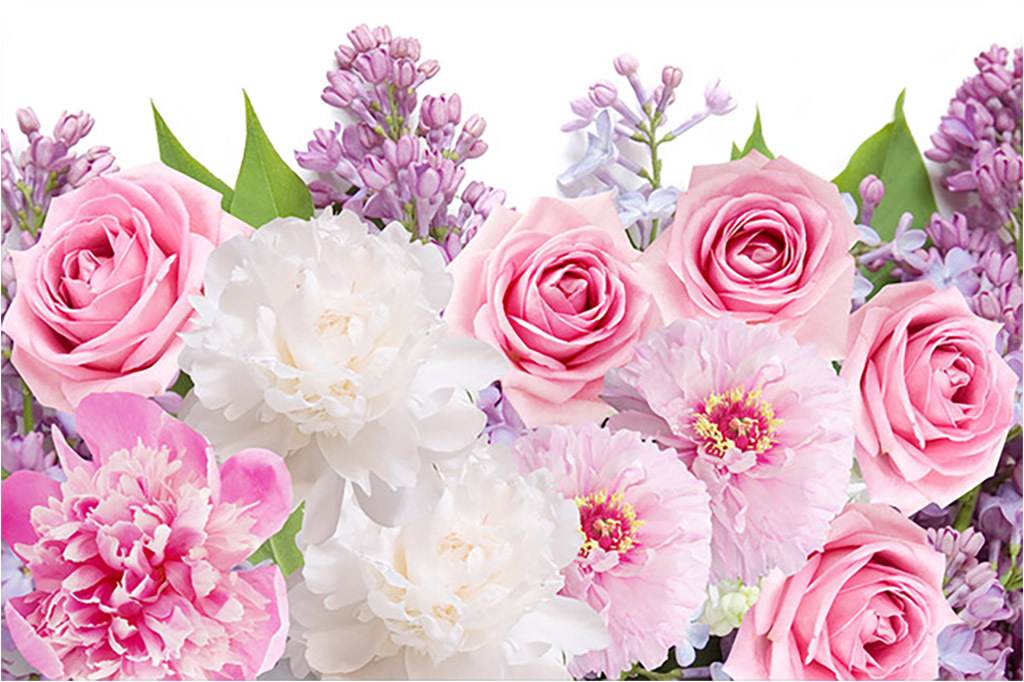 

Картина на холсте с подрамником ХитАрт Весенний букет 60x40 см, 1297